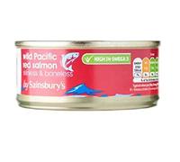 Sainsbury's Saumon rouge du Pacifique sans peau et sans os 105 g - Saumon rouge du Pacifique sans peau et sans os.