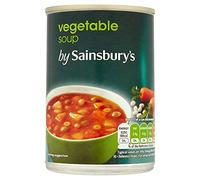 Sainsbury's Soupe à légumes 400 g - Notre soupe reste un favori de la famille - Parfaite avec une tranche de pain frais et chauds