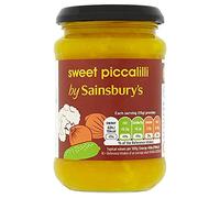 Sainsbury's Sweet Piccalilli 295 g - Picilli doux avec chou-fleur, oignons et gherkins.