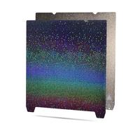 SainSmart D235A Plaque d'impression 235 x 235 mm PEY Lisse Motif étoilé PEI texturé Double Face Lit d'impression Flexible pour K1, K1C, Ender 3 V3/SE/KE, Ender 3 S1/Pro, Ender 5 S1