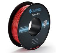 SainSmart Filament en TPU flexible pour imprimante 3D - 1,75 mm - 800 g - Précision dimensionnelle +/- 0,05 mm - Fluo écarlate