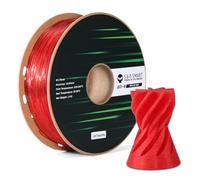 SainSmart Filament TPU translucide haute fluidité 1,75 mm pour impression à grande vitesse 500 mm/s, 1 kg, rouge