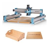 SainSmart Genmitsu 4040 PRO Fraiseuse CNC, supporte 4 axes et module WiFi, entraînement à vis amélioré pour le travail du bois, la découpe du métal et de l'acrylique, le fraisage, le contrôle GRBL