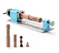 SainSmart Genmitsu Kit de module rotatif pour routeur CNC Prover XL 4030 V2 avec moteur pas à pas à engrenage planétaire NEMA23, mandrin à 4 mâchoires, réducteur de vitesse 10:1, plage de serrage 15