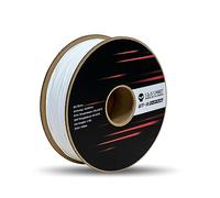 SainSmart GT-3 Filament PLA flexible à haute fluidité 1,75 mm, 500 mm/s de Filament PLA 3D à haut débit, bobine de 1 kg, précision dimensionnelle +/- 0,02 mm, Blanc
