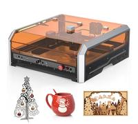 SainSmart L8 Graveur Laser 40W, Gravure et Découpe e sécurité 1 | 40000 mm/min, Nid d'abeille 481x473mm, Pompe à air auxiliaire, caméra Lightburn pour le positionnement