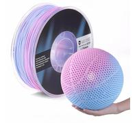 SainSmart PEBA High Rebound 90A Filament flexible, 1 kg, super TPU avec 78% de rebond, 20% plus léger et deux fois plus rapide, épaisseur à base de nylon, 1,75 mm, bleu et rose