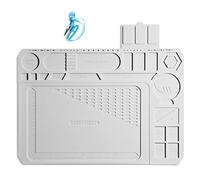 SainSmart tapis de soudure en silicone de 20 x 14 pouces, résistant à la chaleur et sécurisé contre les décharges électrostatiques, avec dragonne