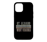 Saint Albans rétro, Virginie-Occidentale Coque pour iPhone 12/12 Pro