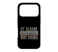 Saint Albans rétro, Virginie-Occidentale Coque pour iPhone 17 Pro
