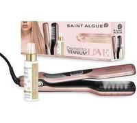 SAINT ALGUE Coffret Lisseur vapeur Demeliss TITANIUM Love Edition Couleur GOLD ROSE + Soin nourrissant 100ml Kera-PROTEIN