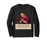 Saint Alphonse Liguori Trust God Citation inspirante Manche Longue