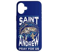 Saint-André Patron de Pêcheur Saint catholique de pêche Coque pour iPhone 16 Plus