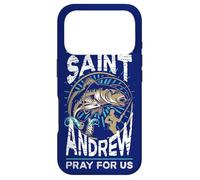 Saint-André Patron de Pêcheur Saint catholique de pêche Coque pour iPhone 17 Pro