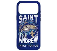 Saint-André Patron de Pêcheur Saint catholique de pêche Coque pour iPhone 17 Pro Max
