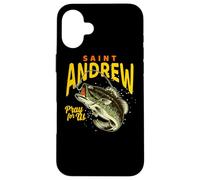Saint Andrew Saint Patron des pêcheurs, Saint catholique de la pêche Coque pour iPhone 16 Plus