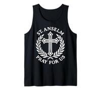 Saint Anselm Priez for Us Catholic Saint Devotion Débardeur