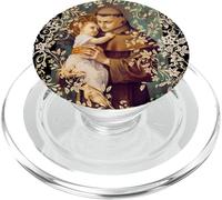 Saint Antoine de Padoue catholique Saint Enfant Jésus PopSockets PopGrip pour MagSafe