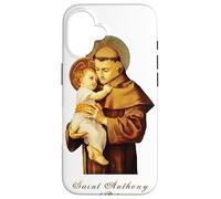 Saint Antoine de Padoue Saint Catholique Coque pour iPhone 16