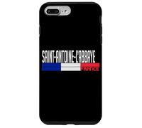 Saint-Antoine-l'Abbaye France Drapeau France Fierté de la Ville Coque pour iPhone 7 Plus/8 Plus