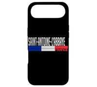 Saint-Antoine-l'Abbaye France Drapeau France Fierté de la Ville Coque pour iPhone Air