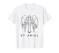 Saint Ariel Archange/Prière Catholique Traditionnelle T-Shirt