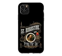 Saint Augustin d'Hippo Pray for Us City God Catholic Coque pour iPhone 11 Pro Max