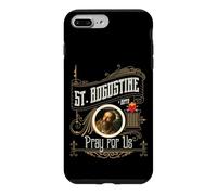 Saint Augustin d'Hippo Pray for Us City God Catholic Coque pour iPhone 7 Plus/8 Plus