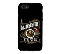 Saint Augustin d'Hippo Pray for Us City God Catholic Coque pour iPhone SE (2020) / 7/8