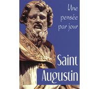 Saint augustin: une pensee par jour - AUGUSTIN ST - Mediaspaul - Poche - Essai