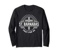 Saint Barnabé Priez pour Nous Patron catholique Saint Prière Manche Longue