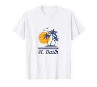 Saint Barth Barthelemy Caraïbes Beach Island Tourist T-Shirt