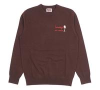 Saint Barth - Heron Vacanze Crew-Neck Tricots - Homme - Pulls - Brun - Taille: L