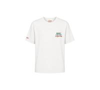 Saint Barth Mc2 DLR0001 Money Happiness T-shirt à manches courtes en coton pour homme, Blanc, Small