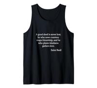 Saint Basil The Great Citation A Good Deed is Never Lost Débardeur