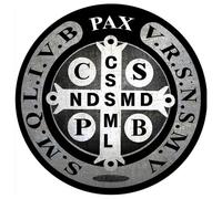 Saint Benoit - (5x5cm) - Sticker/autocollant