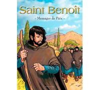 Saint benoit, messager de paix bd - Guy LE HIDEUX - Du Signe Eds - cartonné - Bande dessinée