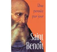 Saint benoit: une pensee par jour - Saint-Benoit - Mediaspaul - Poche - Essai
