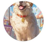 Saint-Bernard 1000 Piece Jigsaw Puzzle for Adults Challenging Game Stress Relief Puzzle Cultivate The Spirit of Teamwork for Family Decorations 1000pcs (67.5x67.5cm)
