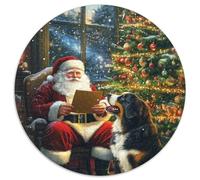Saint-Bernard 1000 Piece Jigsaw Puzzle for Adults Educhational Games Stress Relief Puzzle Exercise The Memory of The Brain for Family Decorations 1000pcs (67.5x67.5cm)