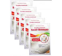 Saint-Bernard Emplâtre Américain - Capsicum et Girofle - Confort et Relaxation des Zones Sensibles - lot de 5 emplatres