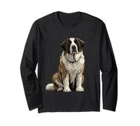 Saint Bernard Illustration Chien Saint Bernard Manche Longue