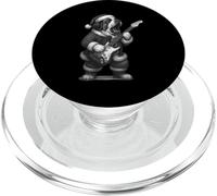 Saint Bernard Jouant de la Guitare Noël Amoureux des Chiens PopSockets PopGrip pour MagSafe