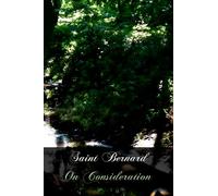 Saint Bernard On Consideration