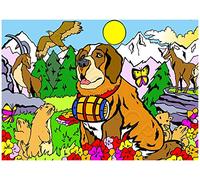 Saint-Bernard - Tableau A COLORIER