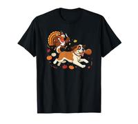 Saint Bernard Turquie Automne Thanksgiving Femmes Hommes Enfants T-Shirt