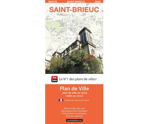 Saint-Brieuc, Côtes-d’Armor - Plan de ville | Blay Foldex