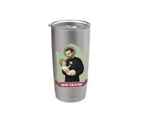 Saint Cajetan Patron priant des joueurs et des travailleurs Gobelet isotherme en acier inoxydable double paroi