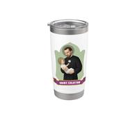 Saint Cajetan Patron priant des joueurs et des travailleurs Gobelet isotherme en acier inoxydable double paroi