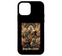 Saint catholique Prie comme Un père Religieux Coque pour iPhone 12 Mini